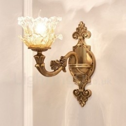 Single Light Perinteinen Classic Olohuone Ruokailuhuone Makuuhuone Metal Luxury Indoor Seinävalaisimet