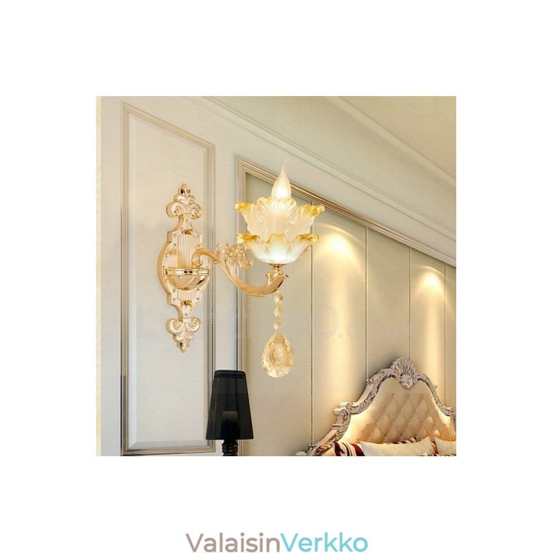 Single Light Perinteinen Classic Olohuone Ruokailuhuone Makuuhuone Metalliset Ylelliset sisäseinävalaisimet