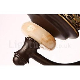 Single Light Perinteinen Classic Olohuone Ruokailuhuone Makuuhuone Metalliset sisäseinälamput