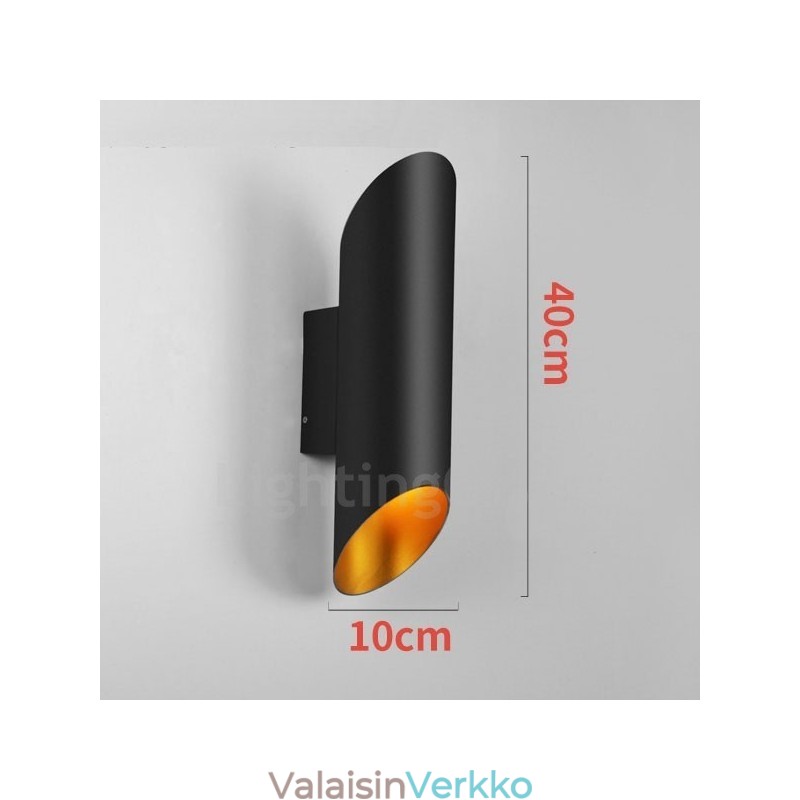 Nykyaikaiset uppoasennettavat alumiiniseosseinävalaisimet