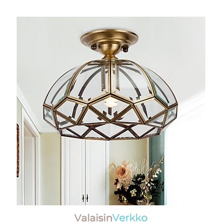 Moderni nykyaikainen koristeellinen design kupari kattovalaisinperhe Moderni nykyaikainen koristeellinen design kupari kattovalaisinperhe