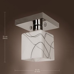 Moderni nykyaikainen mini-tyylinen sähköpinnoitettu metalli uppoteline