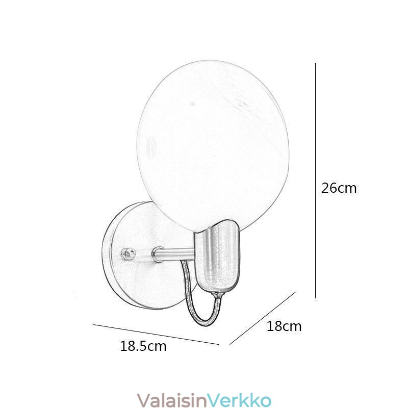 Marmori Seinävalaisin Käytävä Seinälamppu Huone Kylpyhuone Seinävalaisimet