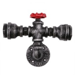Vintage Retro Water Pipe Industrial Sconces seinävalaisin