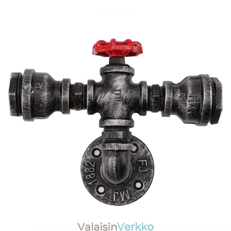 Vintage Retro Water Pipe Industrial Sconces seinävalaisin