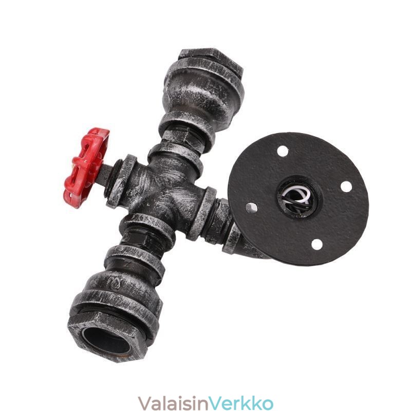 Vintage Retro Water Pipe Industrial Sconces seinävalaisin