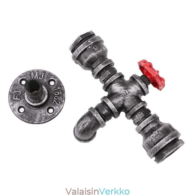 Vintage Retro Water Pipe Industrial Sconces seinävalaisin