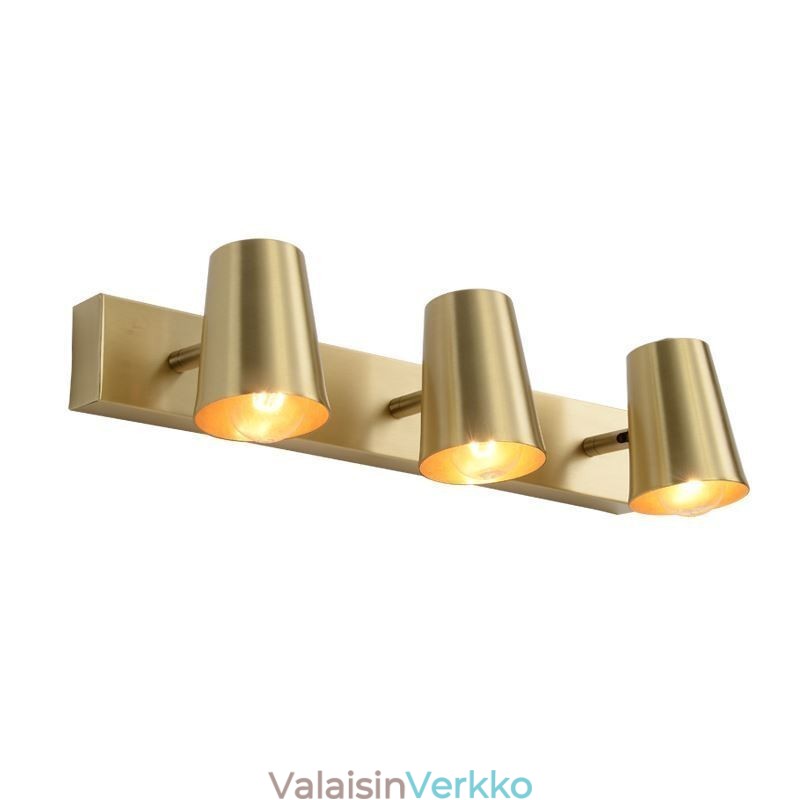 Nordic Brass Mirror Spot Seinävalaisin