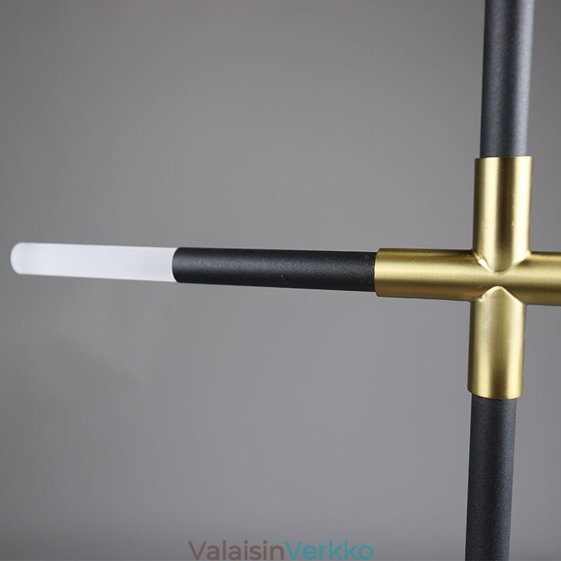 Seinävalon liitos lämmin valkoinen Creative seinävalaisin DIY-yhdistelmälamppu