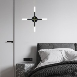 Seinävalaisin Moderni minimalistinen lämmin valkoinen luova seinävalaisin
