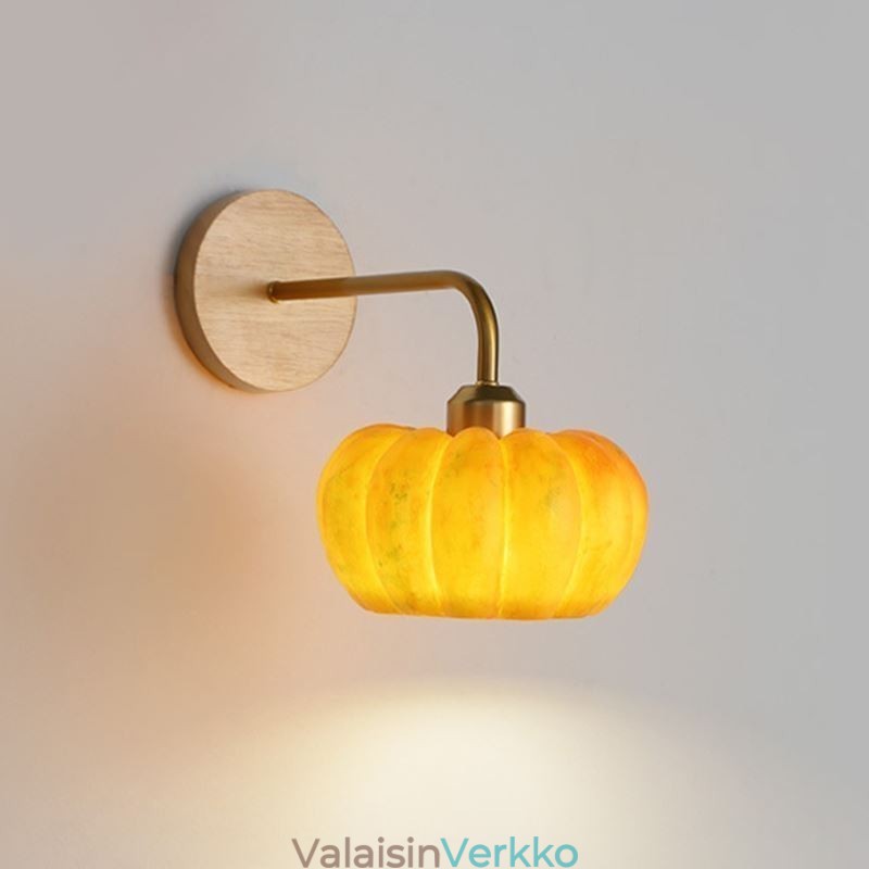 Pumpkin Seinävalaisin Japanilainen Retro Seinävalaisin