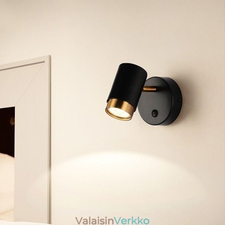 Moderni kääntyvä seinävalaisin Minimalistinen lamppukäytävälamppu