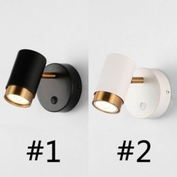 Moderni kääntyvä seinävalaisin Minimalistinen lamppukäytävälamppu