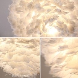 Creative Feather seinävalaisin koristeellinen lamppu