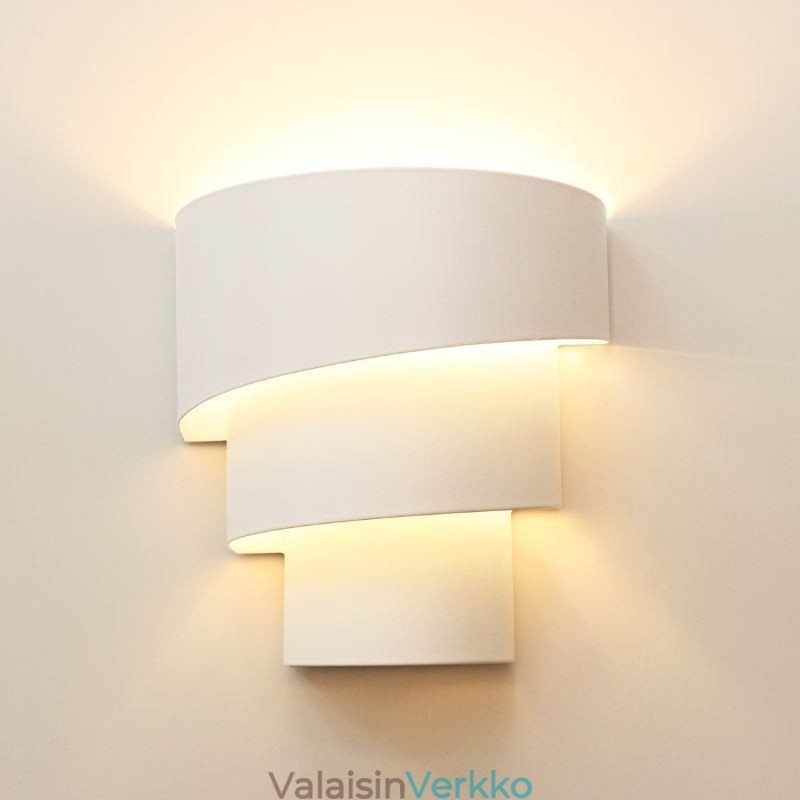 Moderni minimalistinen seinävalaisin spiraalikakkuvalaisin, kevyt sängyn vieressä