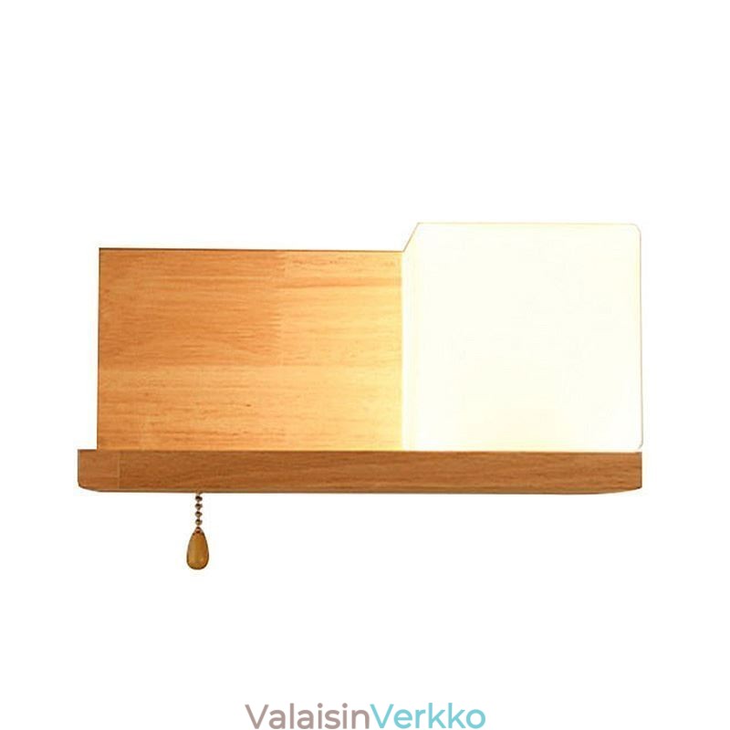 Nordic Wood Seinävalaisin Lasinen lampunvarjostin Valaisin