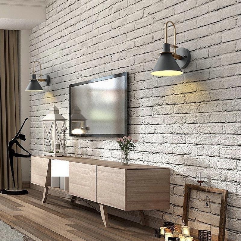 Nordic Seinävalaisin Makron Style Seinävalaisin Creative Mirror edessä Lamp Light