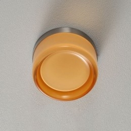 Seinävalaisin Moderni minimalistinen akryyli yksipäällinen pyöreä takorautainen pieni seinävalaisin