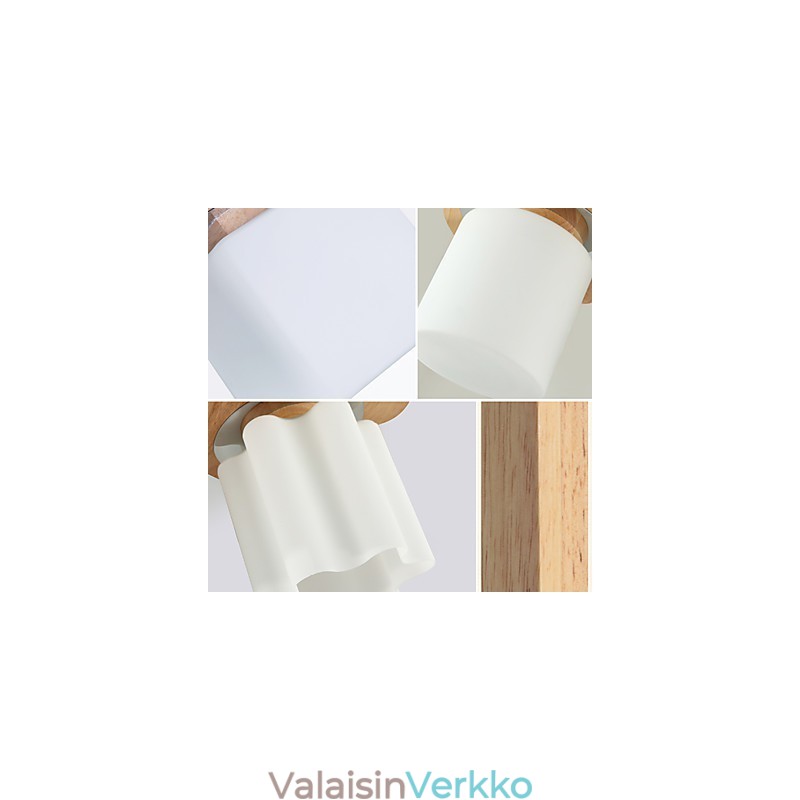 Uppoasennus mini-tyylinen moderni nykyaikainen puu