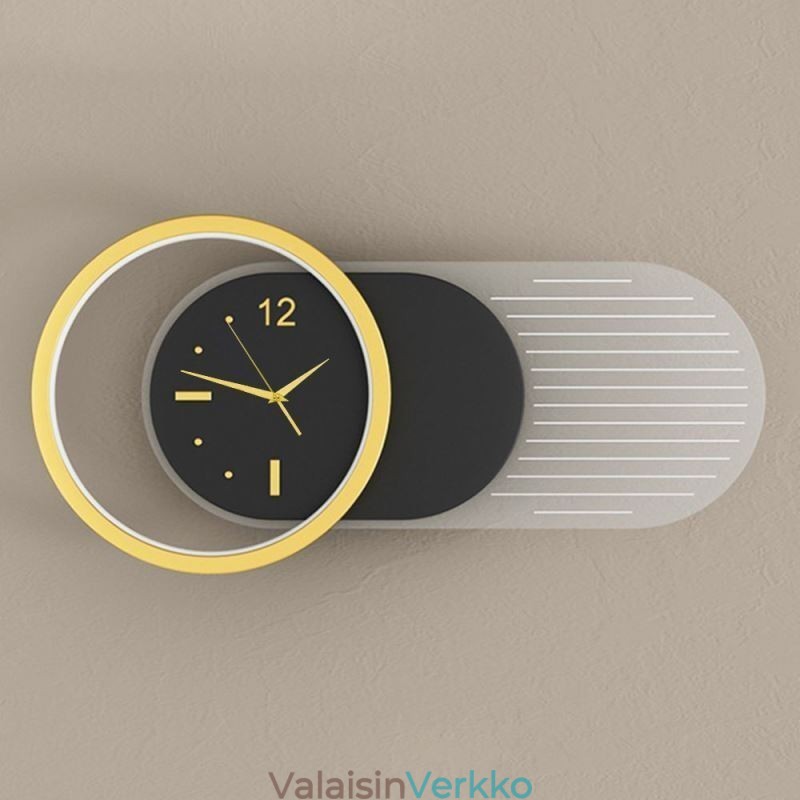 Seinävalaisin Moderni minimalistinen akryylitakorautainen seinävalaisin