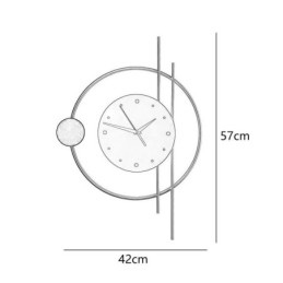 Kellon seinävalaisin Moderni minimalistinen takorautainen seinävalaisin ja