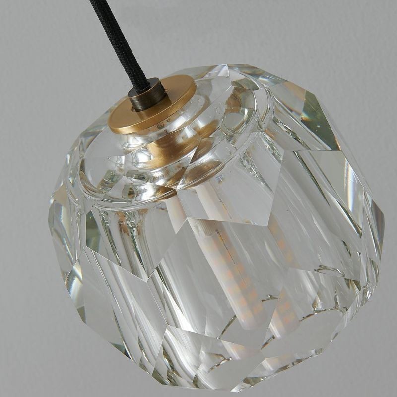 Moderni seinävalaisin Creative Crystal seinävalaisin