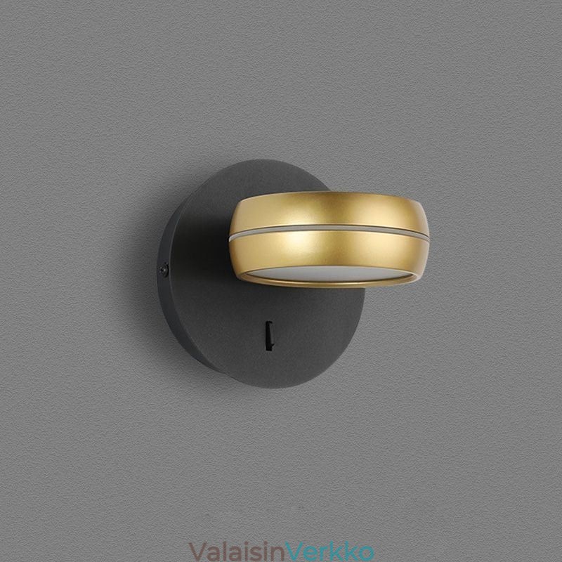 Kääntyvä seinävalaisin Moderni minimalistinen seinävalaisin