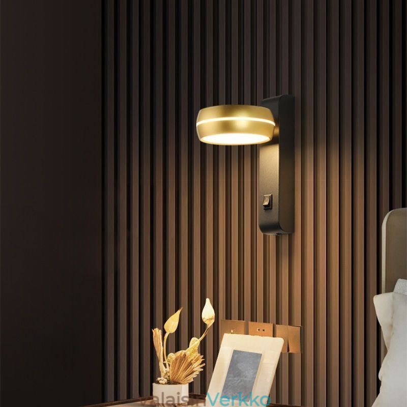 Kääntyvä seinävalaisin Moderni minimalistinen lamppuvalo