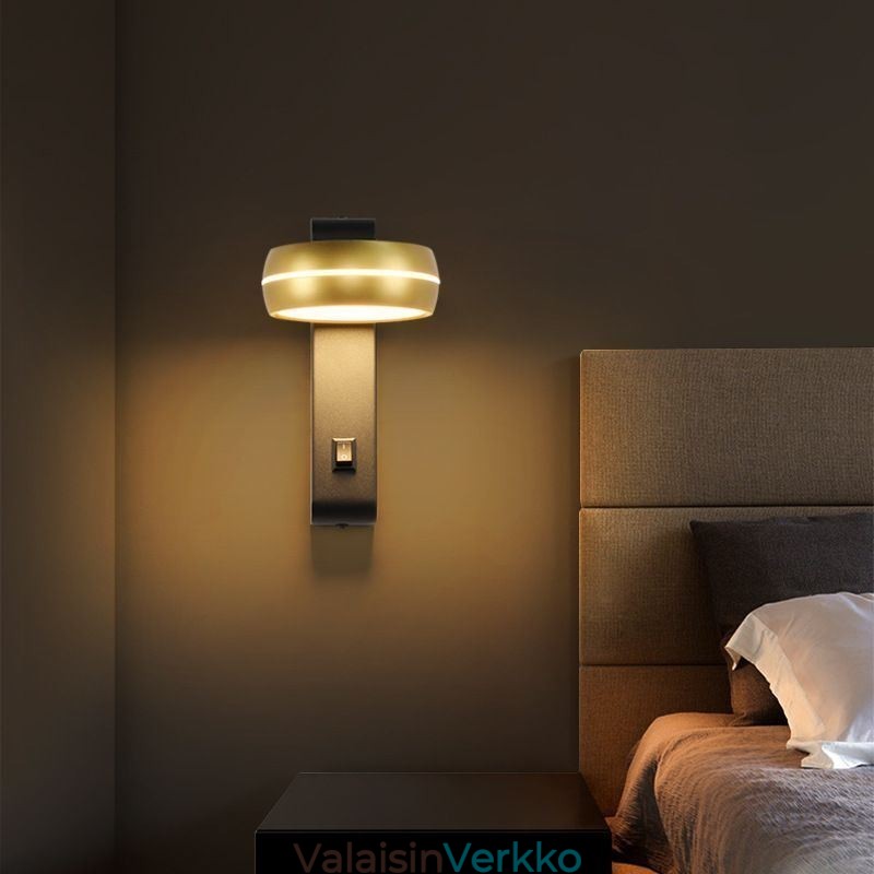 Kääntyvä seinävalaisin Moderni minimalistinen lamppuvalo