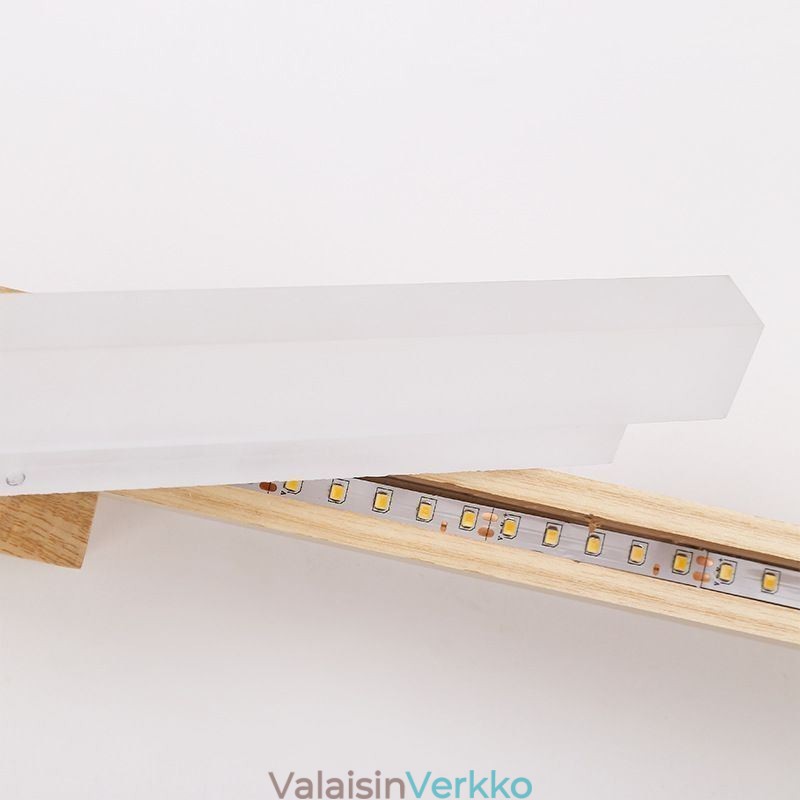 Peilivalo massiivipuinen seinävalaisin Moderni lamppu seinävalaisin