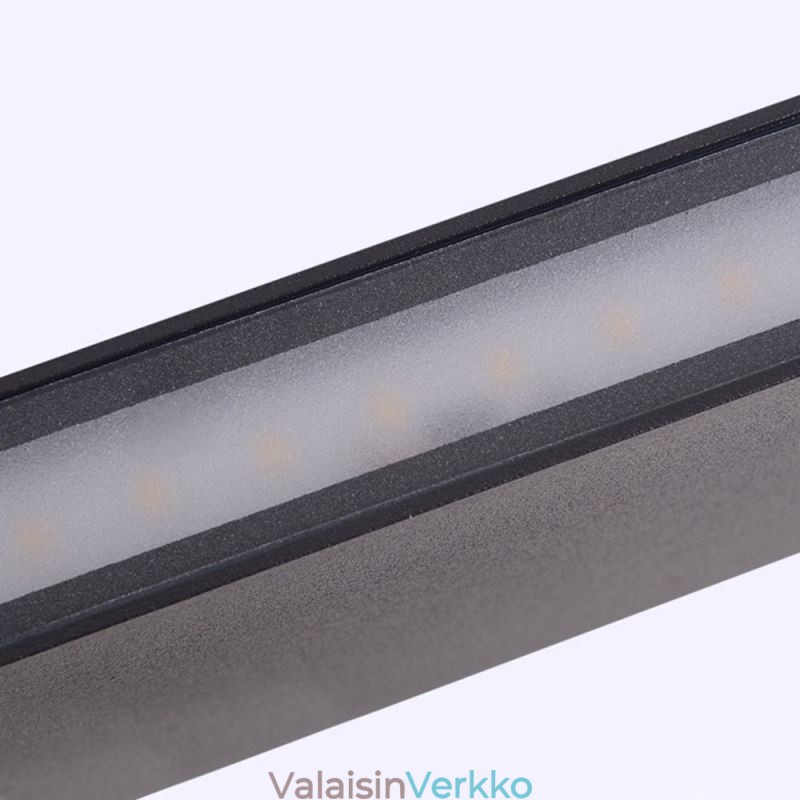 Seinävalaisin Vedenpitävä moderni yksinkertainen alumiininen sisätaideseinävalaisin
