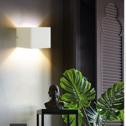Seinävalaisin Alumiininen Parveke Pinta-asennettava Cube Porch Light