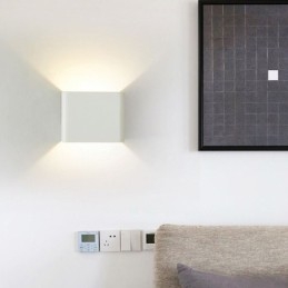 Seinävalaisin Alumiininen Parveke Pinta-asennettava Cube Porch Light