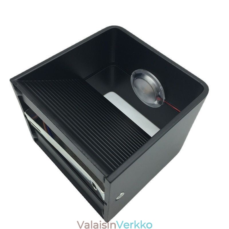 Seinävalaisin Alumiininen Parveke Pinta-asennettava Cube Porch Light