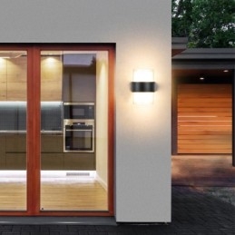 Akryyli minimalistinen seinävalo vedenpitävä seinävalaisin patio