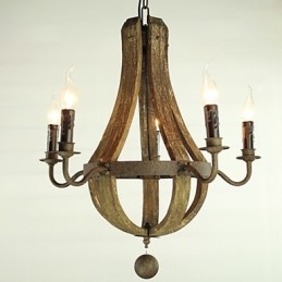 Kattokruunu 5 valoa Vintage Retro Country Living Dining Metal