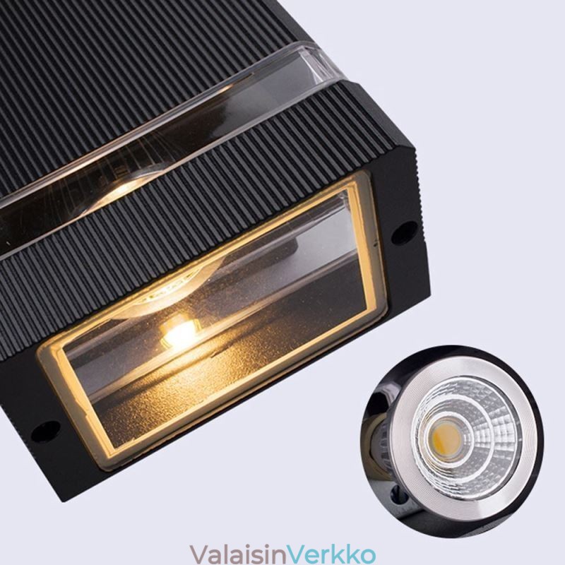 Yksinkertaiset alumiiniset seinävalot vedenpitävä seinävalaisin sisäpihan kuisti