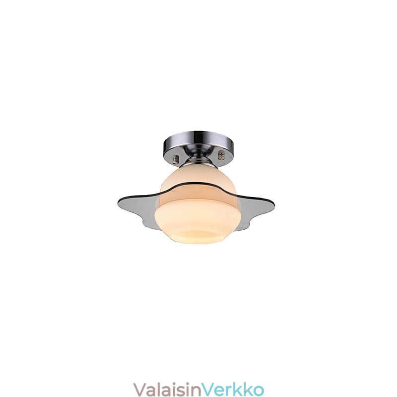Moderni kattovalaisin uppoasennus 1 Light Contemporary Metal