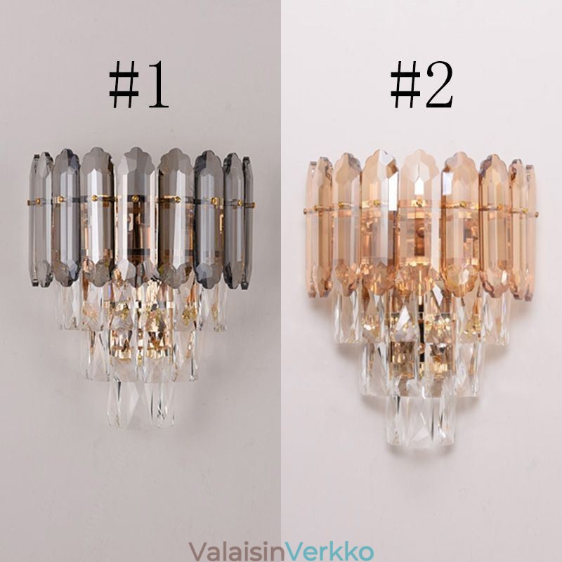 Crystal Seinävalaisin Seinävalaisin Moderni K9 Crystal Seinävalaisin
