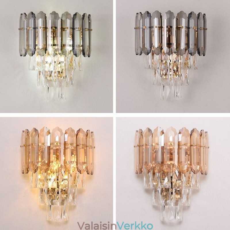 Crystal Seinävalaisin Seinävalaisin Moderni K9 Crystal Seinävalaisin