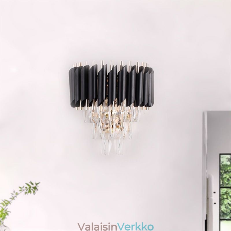 Modernit seinävalaisimet Creative Crystal seinävalaisin