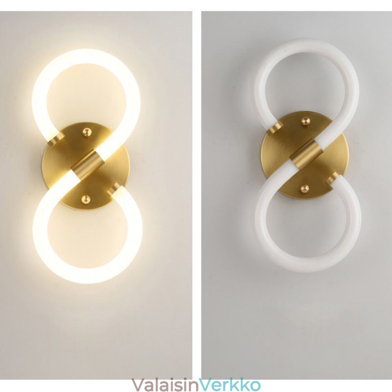 Numerovalo arabialainen numero 8 lamppua