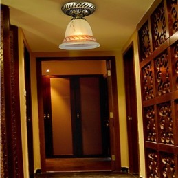 Flush Mount Light Pronze European Retro Classic