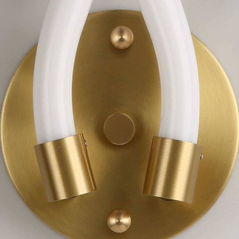 Moderni seinävalaisin Creative Sconce Seinävalaisin Kuparilammastorvi 2 valoa