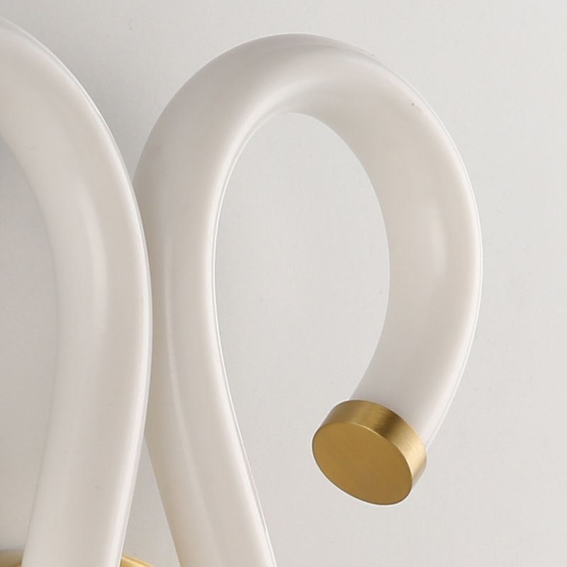 Moderni seinävalaisin Creative Sconce Seinävalaisin Kuparilammastorvi 2 valoa