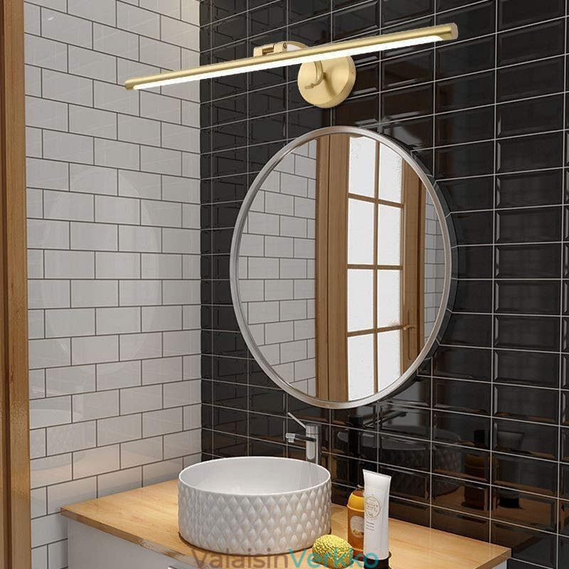 Nordic Mirror Front Light messinki akryyliseinävalaisin