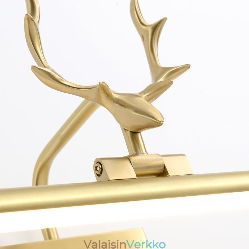 Nordic messinkiseinävalaisin peilin etuvalo