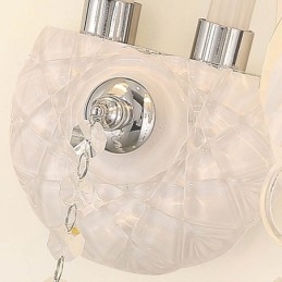 Klassinen eurooppalaistyylinen kristallilamppu tyylikäs seinävalaisin