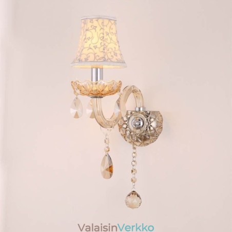 Tyylikäs Crystal Sconce eurooppalaistyylinen seinävalaisin käytävä Tyylikäs Crystal Sconce eurooppalaistyylinen seinävalaisin käytävä