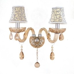 Tyylikäs Crystal Sconce eurooppalaistyylinen seinävalaisin käytävä
